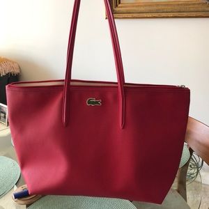 Pink Lacoste Tote Bag for Sale!